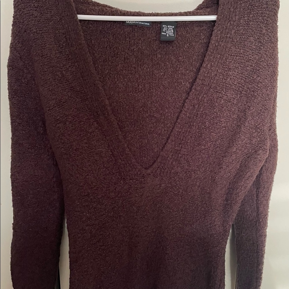 Moda International Hooded Sweater